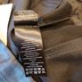 F&F Black  Faux Leather   A- Line Skirt.  S.14      B.N.W.T. Image 6