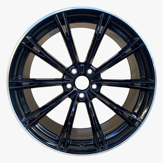 20" ABT Type Black Alloy Wheels Seat Skoda VW 5x112