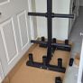 brand new heavy duty olympic plate and bar storage rack Image 7