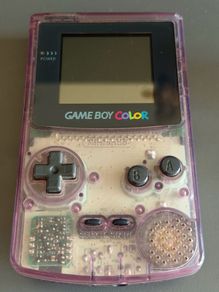 Clear Purple Gameboy Colour