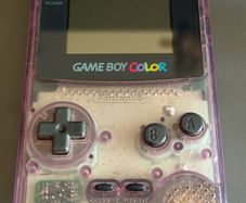 Clear Purple Gameboy Colour