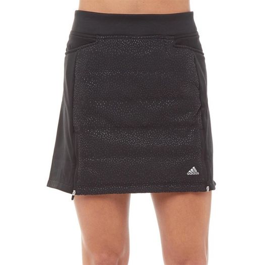 BNWT Adidas Womens Quilted Insulated Golf Skirt Black size L UK14/16 EU42/44 Postage included