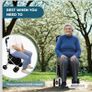 Folding Rollator, Walker with Seat and Basket,  Mobiclinic Coliseo Image 10