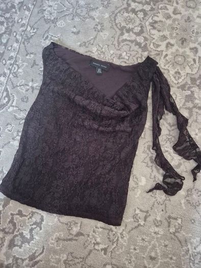 Bershka brown top