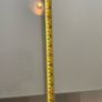 tempered glass extendable  table, driftwood colour base Image 6
