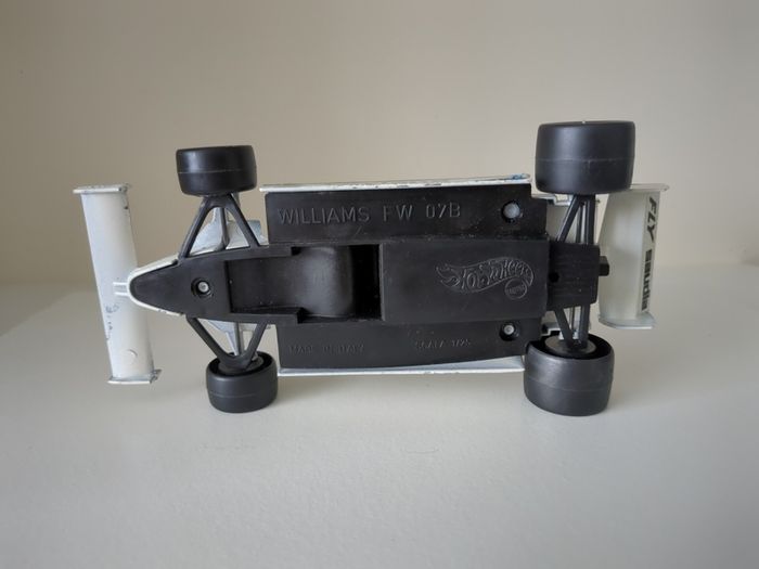 : Vintage Hot Wheels 1:25 Williams FW07B F1 - Alan Jones #2 - Made in Italy - Rare