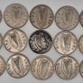 Ireland 1951 - 1968 Shilling Bulk Lot Mixed Dates and Condition 15 Coins Image 4