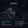 Ugreen QC 3.0 Car Quick Charger Adapter Car Cigarette Lighter Splitter 60W Dual USB (Brand New/Warranty) Image 7