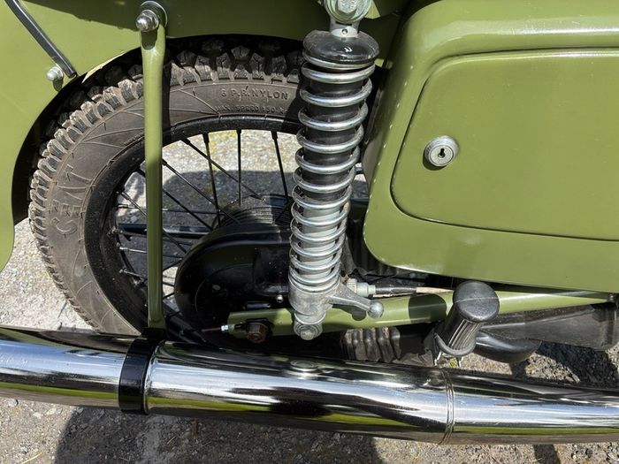 Vintage MZ 2 Stroke Bike. MINT
