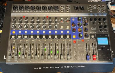 Zoom LiveTrak L-12 Mixer record feature not working!