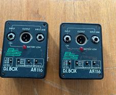 BSS AR-116 Active Direct Box x 2