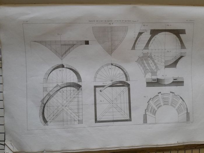 French Architectural art book 1843