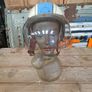 Vintage Stadium Motorcycle Helmet Image 3