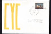 1970 Ireland Royal Cork Yacht Club (250th Anniversary) Commemorative Stamp First Day Cover (FDC) with Baile Atha Cliath (Dublin) Steele Cancel