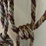 Pair of high quality tassel curtain tie backs Image 2