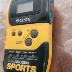 Sony Walkman Sports FM AM Early Mid 1990s