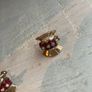 Antique Screw in Art Deco Earrings Stones missing Image 3