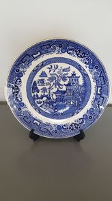 Plate ,,Ye Olde Willow " Palissy England