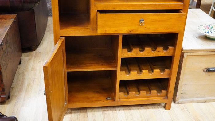 Vintage Solid Wood Drinks Cabinet