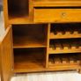 Vintage Solid Wood Drinks Cabinet Image 4