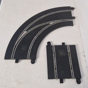 Scalextric C7008: Digital Lane Changer Curve Track, Right Hand, OUT to IN ( radius Two R2 CLC )