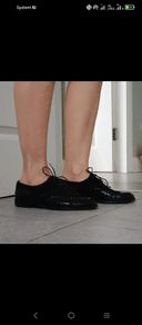 Authentic Chanel Brogues Oxfords flat shoes
