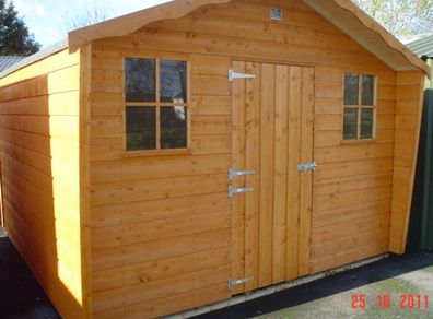 12ft x 8ft Cabin Garden Shed