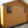 10ft x 8ft Cabin Range Garden Shed Image 2