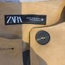 ladies Zara faux suede jacket Image 3