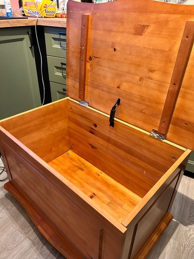 Solid wood trunk