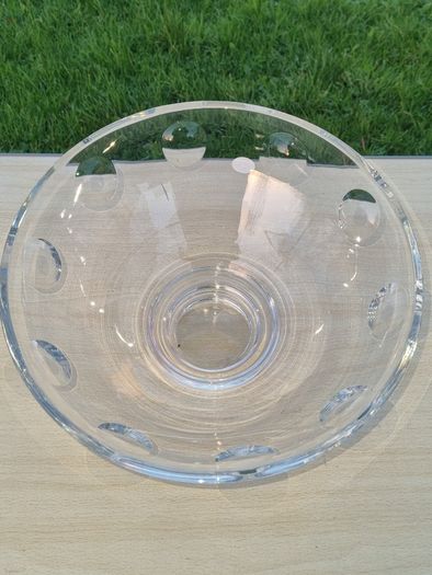 Bohemia glass big bowl
