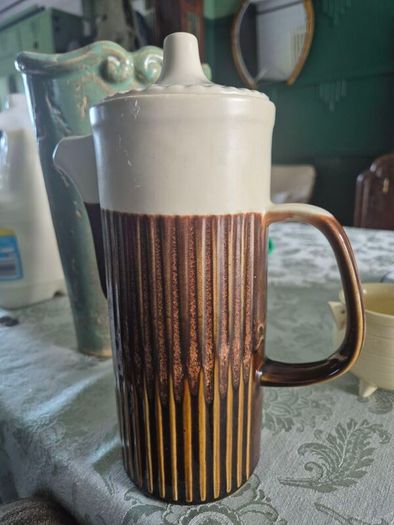 Vintage Retro Mid Century Ulster studio pottery Coffee pot