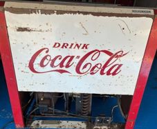 Coca Cola Vintage Cooler Fridge 60's