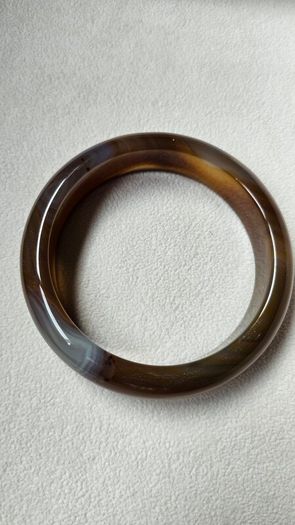 NEW - Natural Agate Bangle