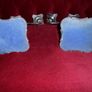 Antique Ornamental Candel Holders, 2 Large Silver Plated  Triple Candle Holders Image 8