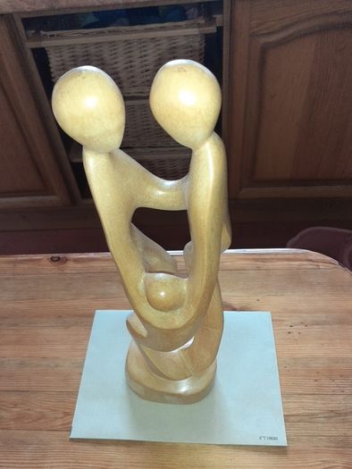 Wooden carving