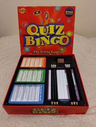 Quiz Bingo, Trivia quiz and Bingo Rolled Into One Game