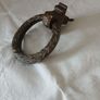Antique brass door knocker. Image 3