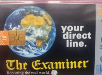 The Examiner callcard