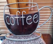 Cast Iron Coffee Sign - Only 15