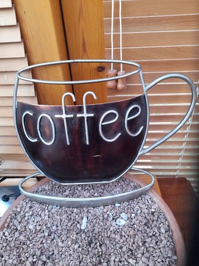 Cast Iron Coffee Sign - Only 15