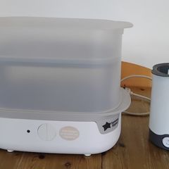 Tommy tipper sterilizer and Nuk bottle warmer