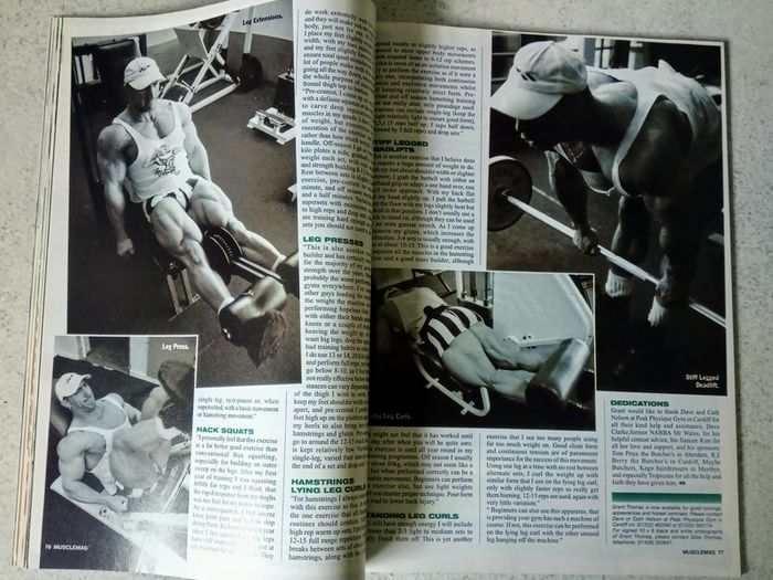 Pair of Vintage Musclemag Magazine