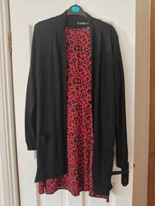 Dress and Cardigan