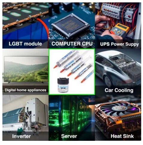 Thermal Grease Heatsink Thermal Paste For CPU GPU Heat Sink Commpound Processors Plaster Water Cooling Cooler 7G