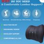Lofty Aim Lower Lumbar Support Memory Foam Pillow Image 9