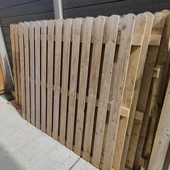 Timber Fence Panel Hit and Miss (reasonable offers considered)