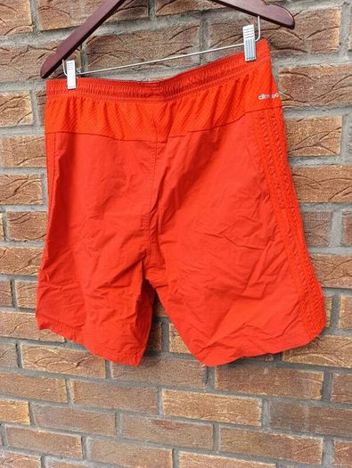 Vibrant Orange Adidas Shorts Mens Large