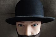 Vintage Bowler Hat Film Tv Prop