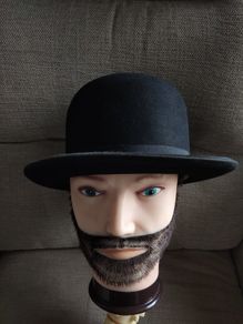 Vintage Bowler Hat Film Tv Prop